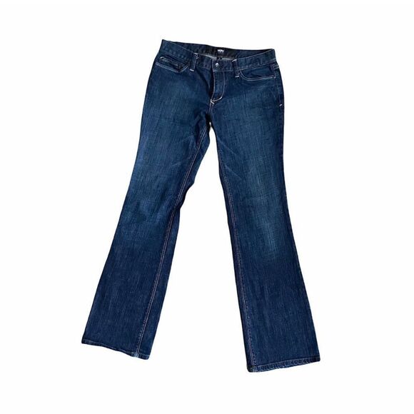 Mossimo Premium Boot Cut Dark Denim Jeans SZ 2 - Picture 1 of 12